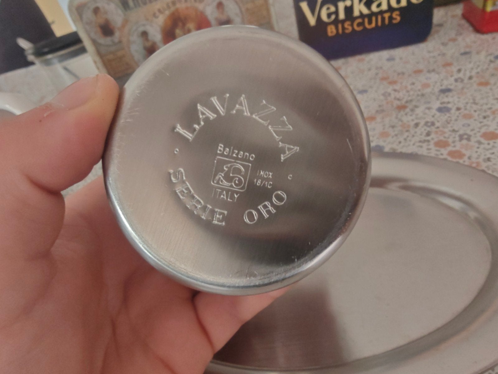 Lavazza Melk- en Suikerset voor Koffie - RVS, Overige merken, Overige typen, Ophalen of Verzenden, Zo goed als nieuw