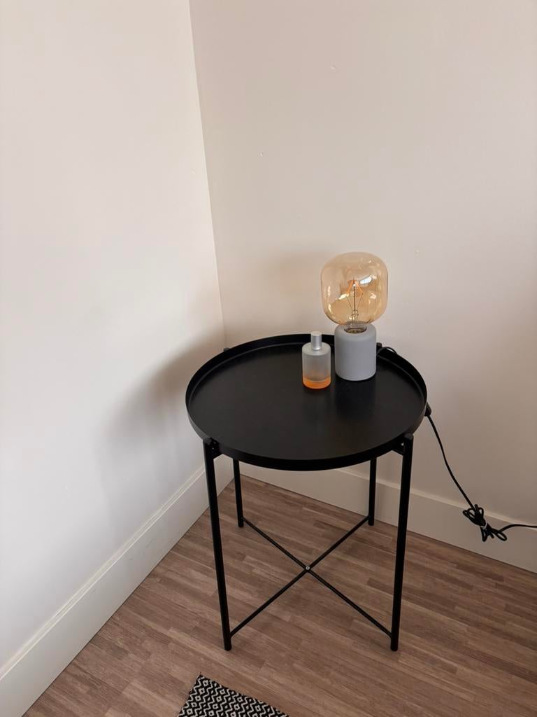 2 IKEA side tables, Ophalen, Zo goed als nieuw, Rechthoekig, Minder dan 55 cm