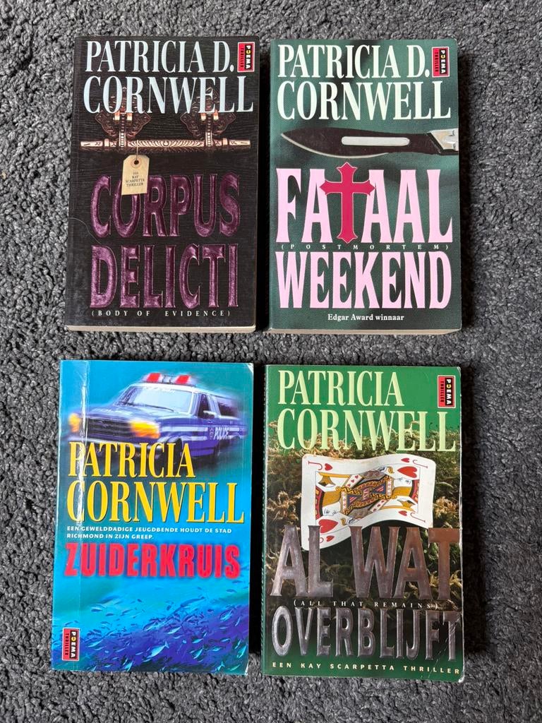 Patricia Cornwell Boeken., Ophalen of Verzenden, Zo goed als nieuw