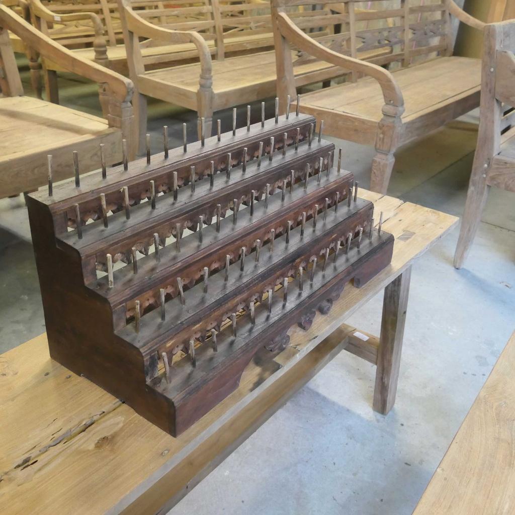 Houder voor 75 Keris grepen GH6 standaard Ukiran kris kunst, Ophalen of Verzenden