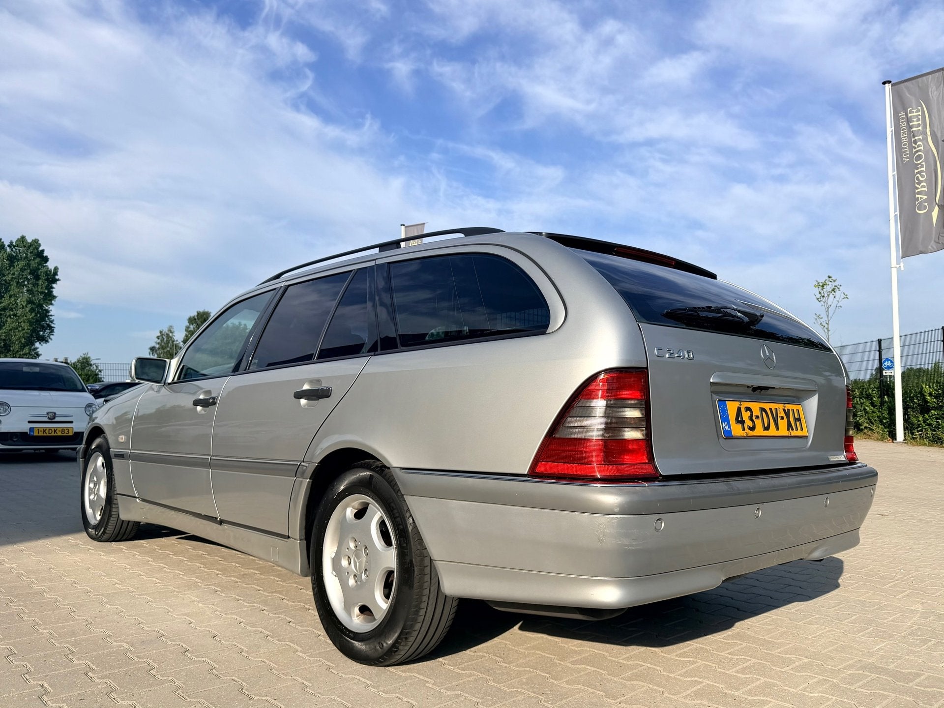 Mercedes-Benz C-klasse Combi 240 Esprit, Auto's, Automaat, Achterwielaandrijving, Gebruikt, Zwart