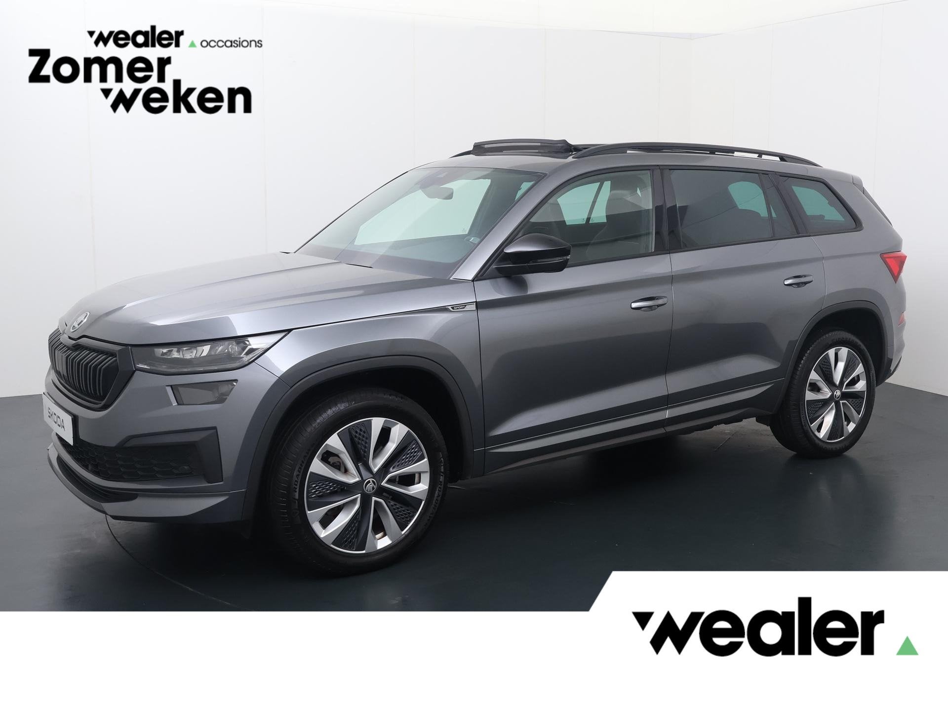 Skoda Kodiaq 1.5 TSI Sportline Business 7p. | 150 PK | Autom, 12 maanden, 4 cilinders, 14 km/l, Bedrijf