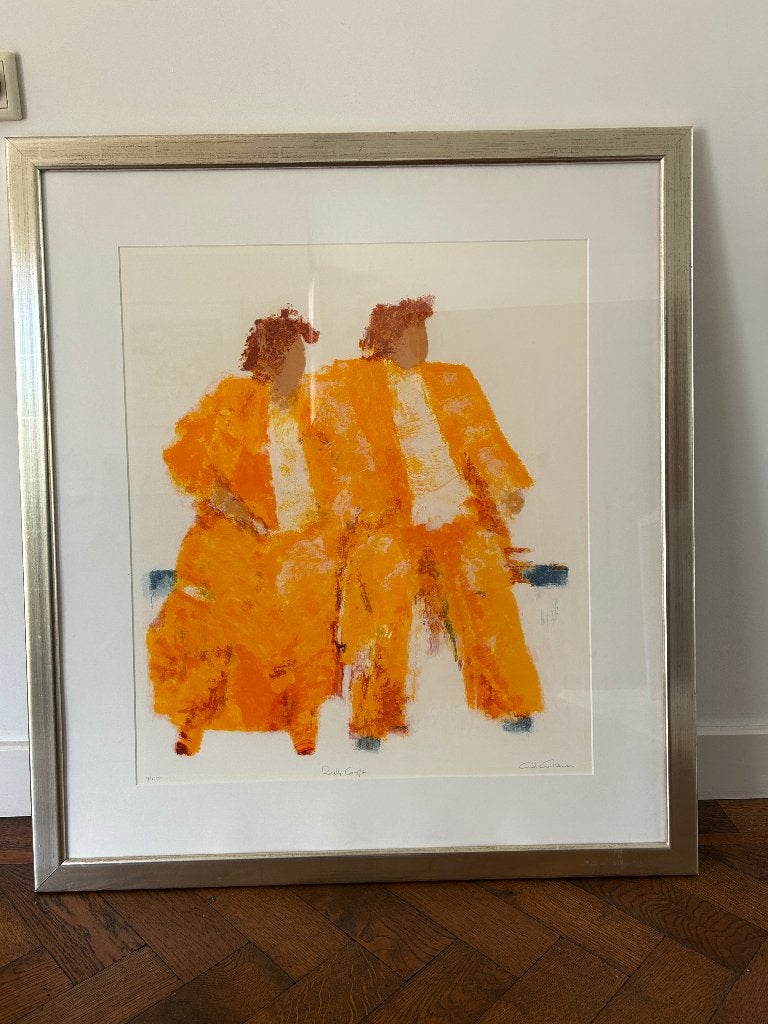 Lovely Couple, zeefdruk (48/150) Wil Willemsen, Ophalen