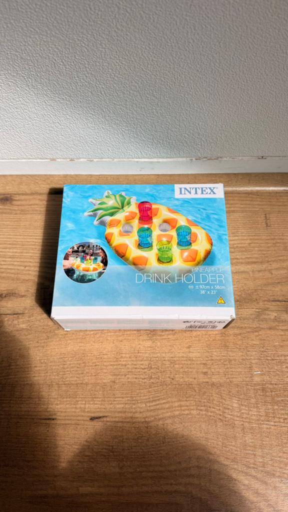 Intex Ananas Drinkhouder voor Zwembad - Nieuw in Doos, Ophalen of Verzenden, Nieuw, Overige typen