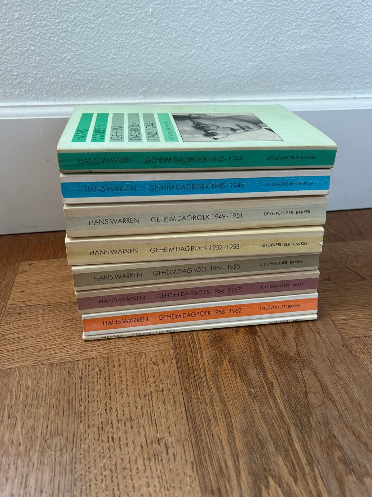 Hans Warren – Geheim Dagboek (Set van 7 delen + extra deel), Boeken, Ophalen of Verzenden, Zo goed als nieuw