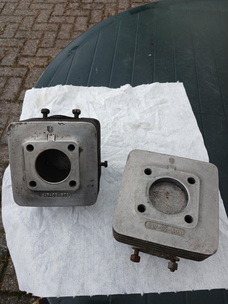 Zundapp cilinders met zuiger., Gebruikt, Zündapp-Werke GmbH, Nürnberg, Duitsland, Ophalen of Verzenden