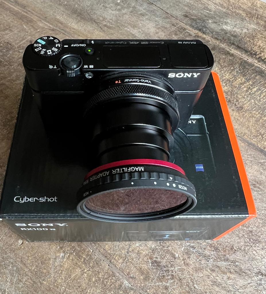 Sony DSC-RX100 Mark VII 24-200, Audio, Tv en Foto, Fotocamera's Digitaal, Compact, Ophalen of Verzenden, Zo goed als nieuw, Sony