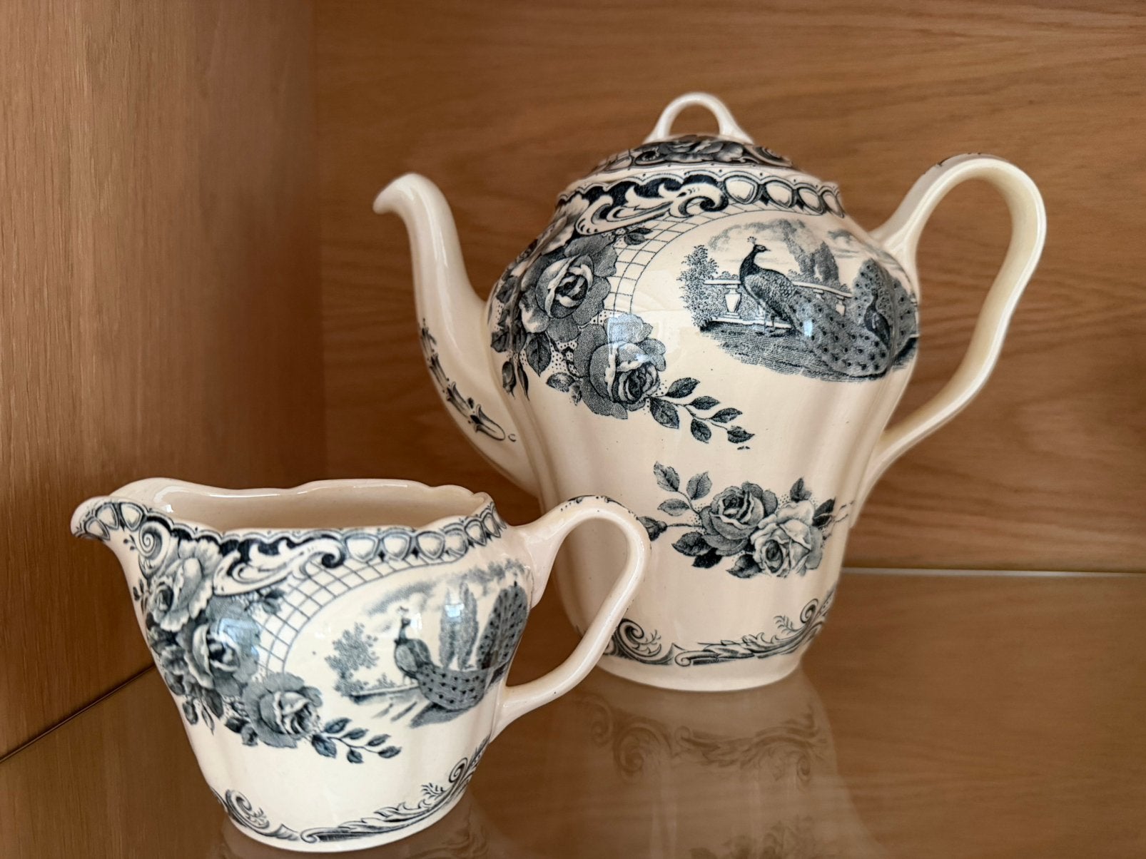 Société Céramique Maastricht Peacock servies, Ophalen