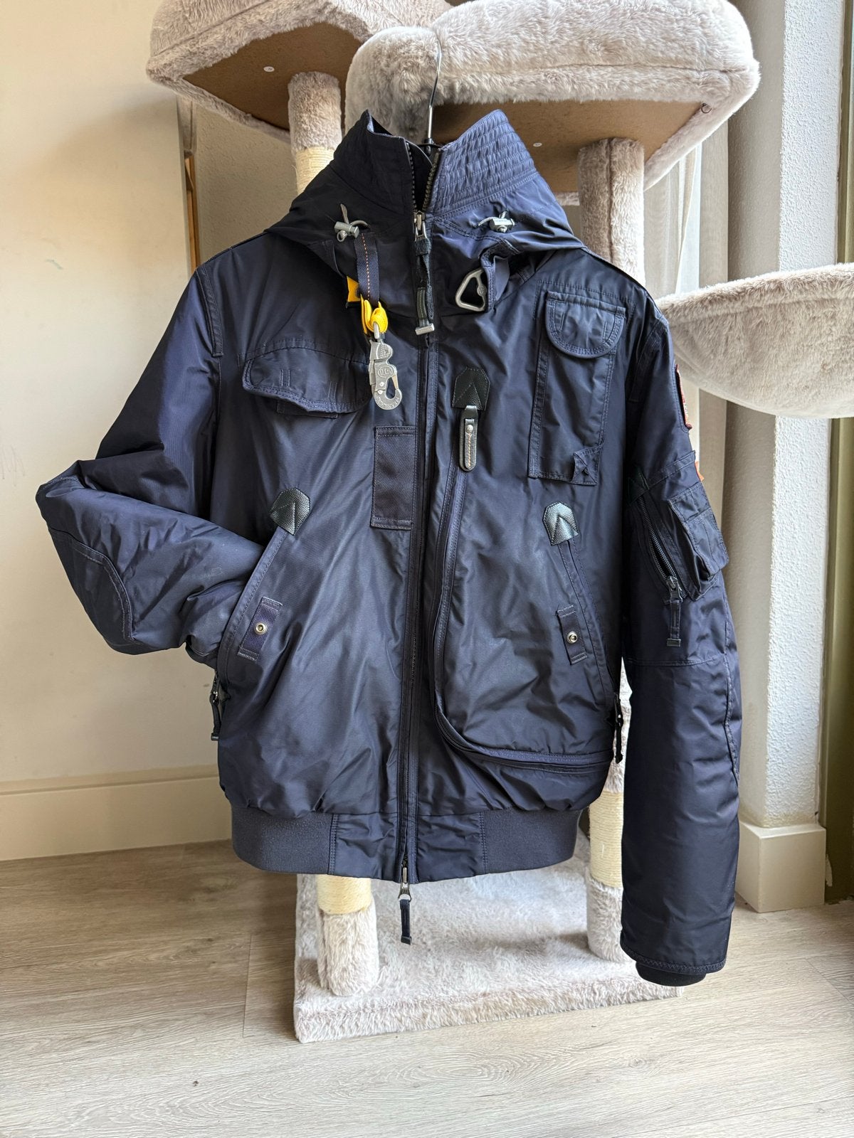 Parajumpers Gobi Bomberjack - Maat S, Kleding | Heren, Ophalen of Verzenden, Zo goed als nieuw, Maat 46 (S) of kleiner, Blauw