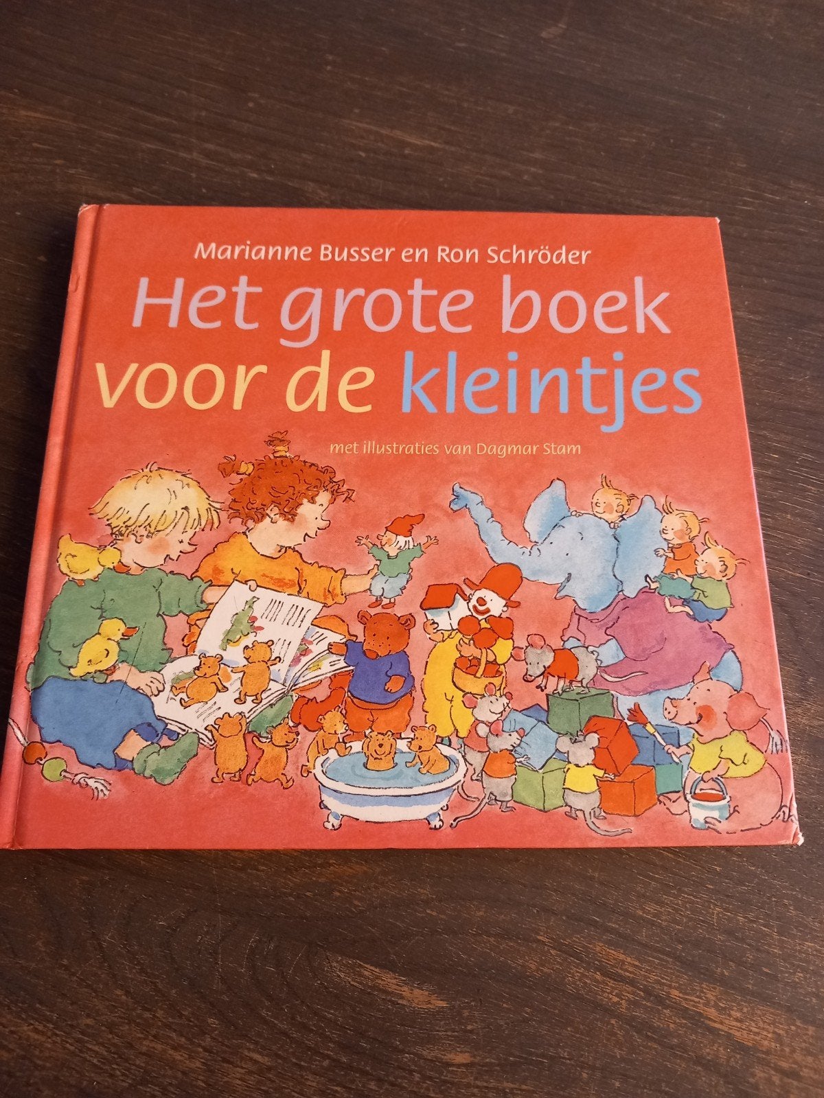 Marianne Busser - Het grote boek voor de kleintjes, Boeken, 3 tot 4 jaar, Ophalen of Verzenden, Zo goed als nieuw, Marianne Busser; Ron Schröder