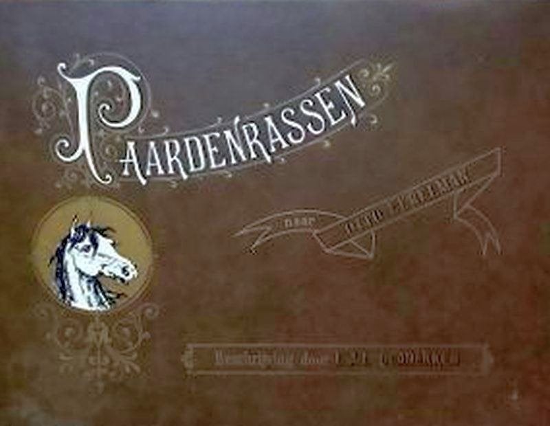 Kunstalbum 41 Paardenrassen: Otto Eerelman (groot formaat!!), Ophalen of Verzenden, Zo goed als nieuw