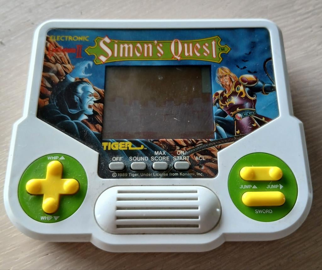 Castlevania II Simon's Quest LCD Handheld Game Tiger, Spelcomputers en Games, Spelcomputers | Overige, Gebruikt, Ophalen of Verzenden