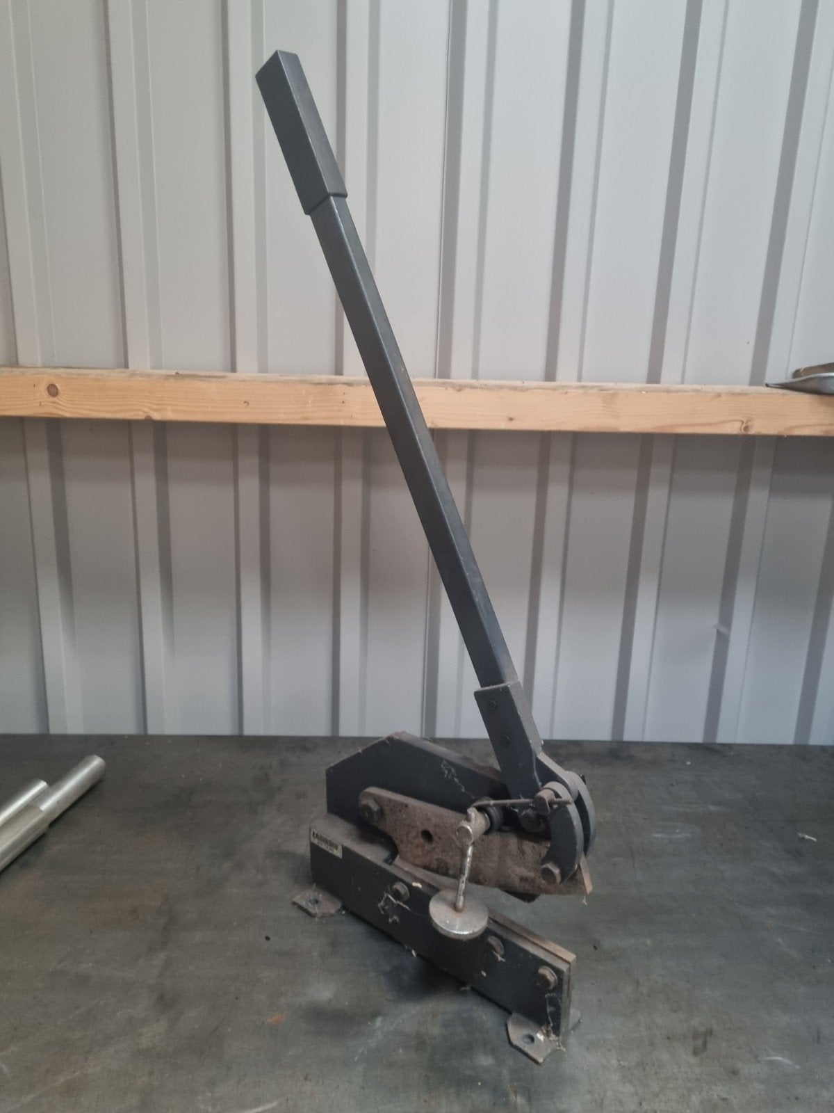 Huvema HU 10 HS Plaatschaar, Ophalen, Kolomboormachine
