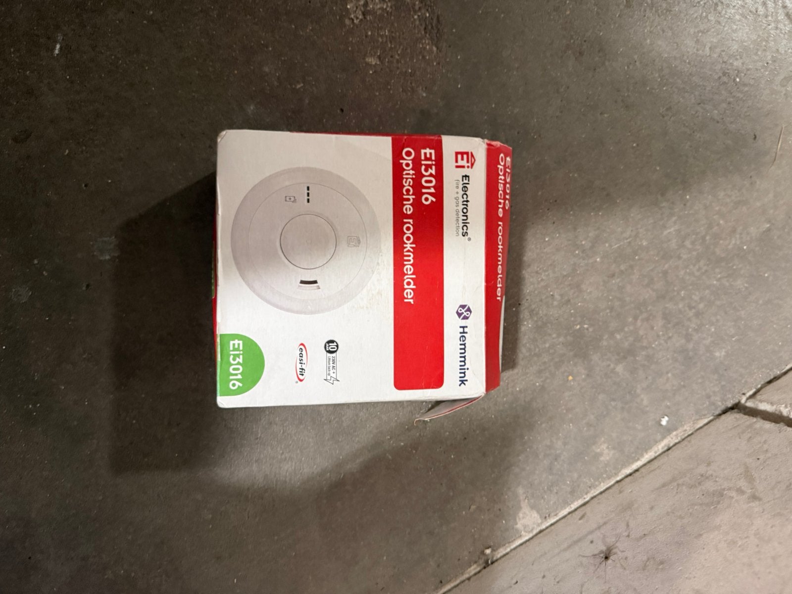 Rookmelder 230v, Ophalen of Verzenden, Zo goed als nieuw, Detector, Sensor of Melder, Rook