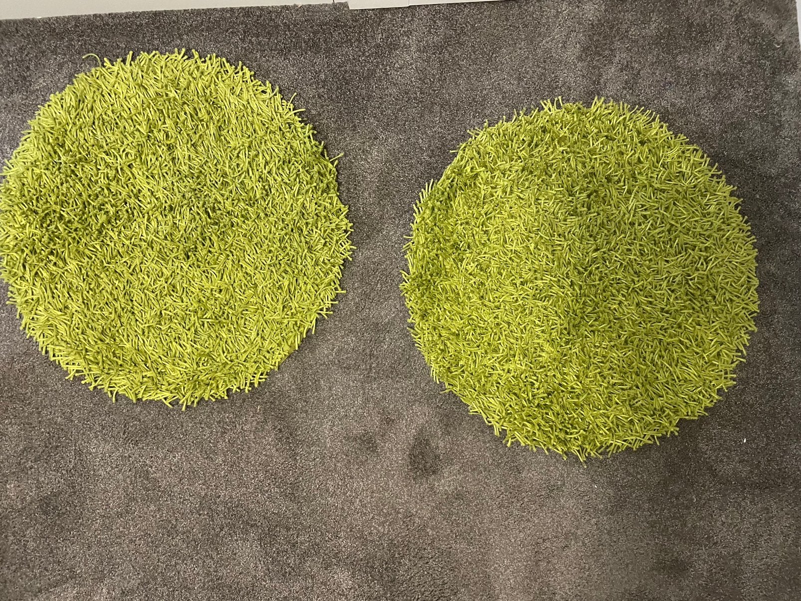 Karpet, kleed, Huis en Inrichting, Ophalen, 50 tot 100 cm, Rond, Zo goed als nieuw