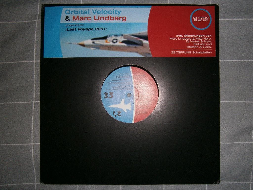 Orbital Velocity & Marc Lindberg – Last Voyage 2001. Trance, Cd's en Dvd's, Vinyl | Dance en House, Ophalen, Trance, Inclusief binnenhoes