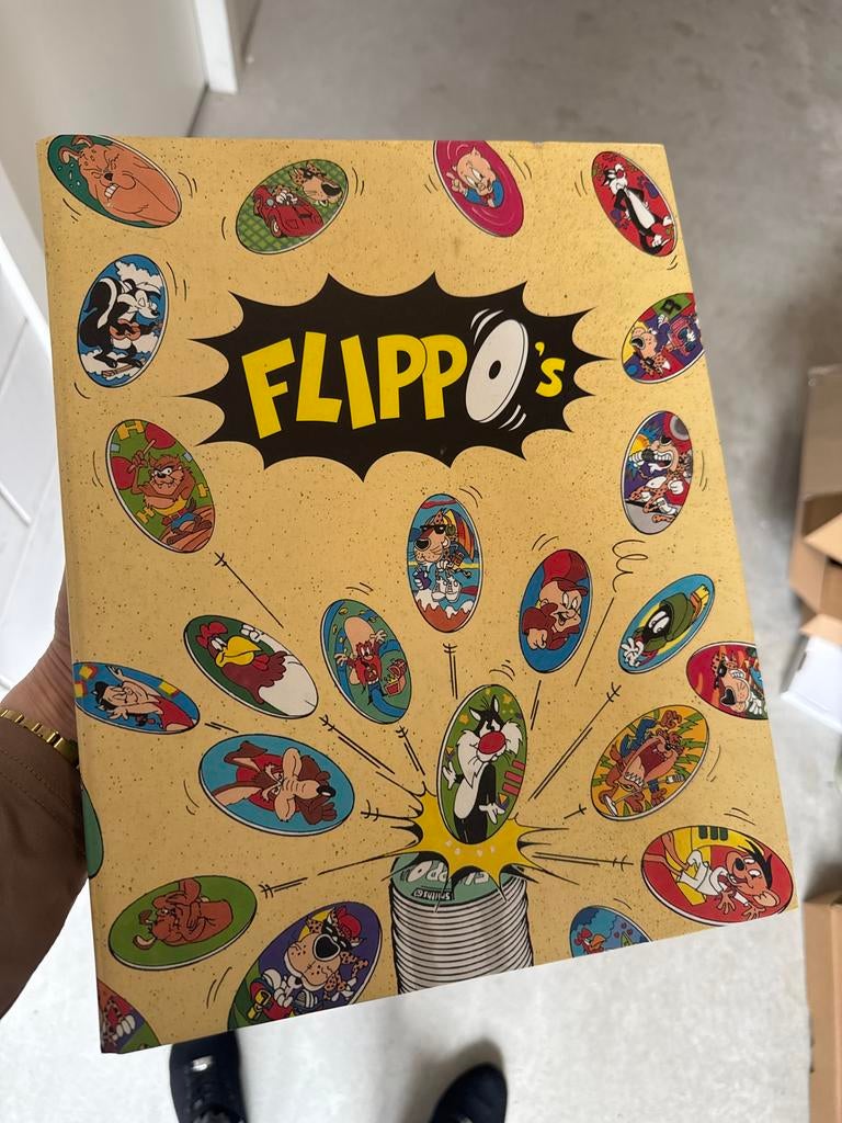 Flippo's verzamelmap Looney Tunes, Verzamelen, Ophalen of Verzenden, Looney Tunes, Map, Album of Poster, Met verzamelmap(pen)