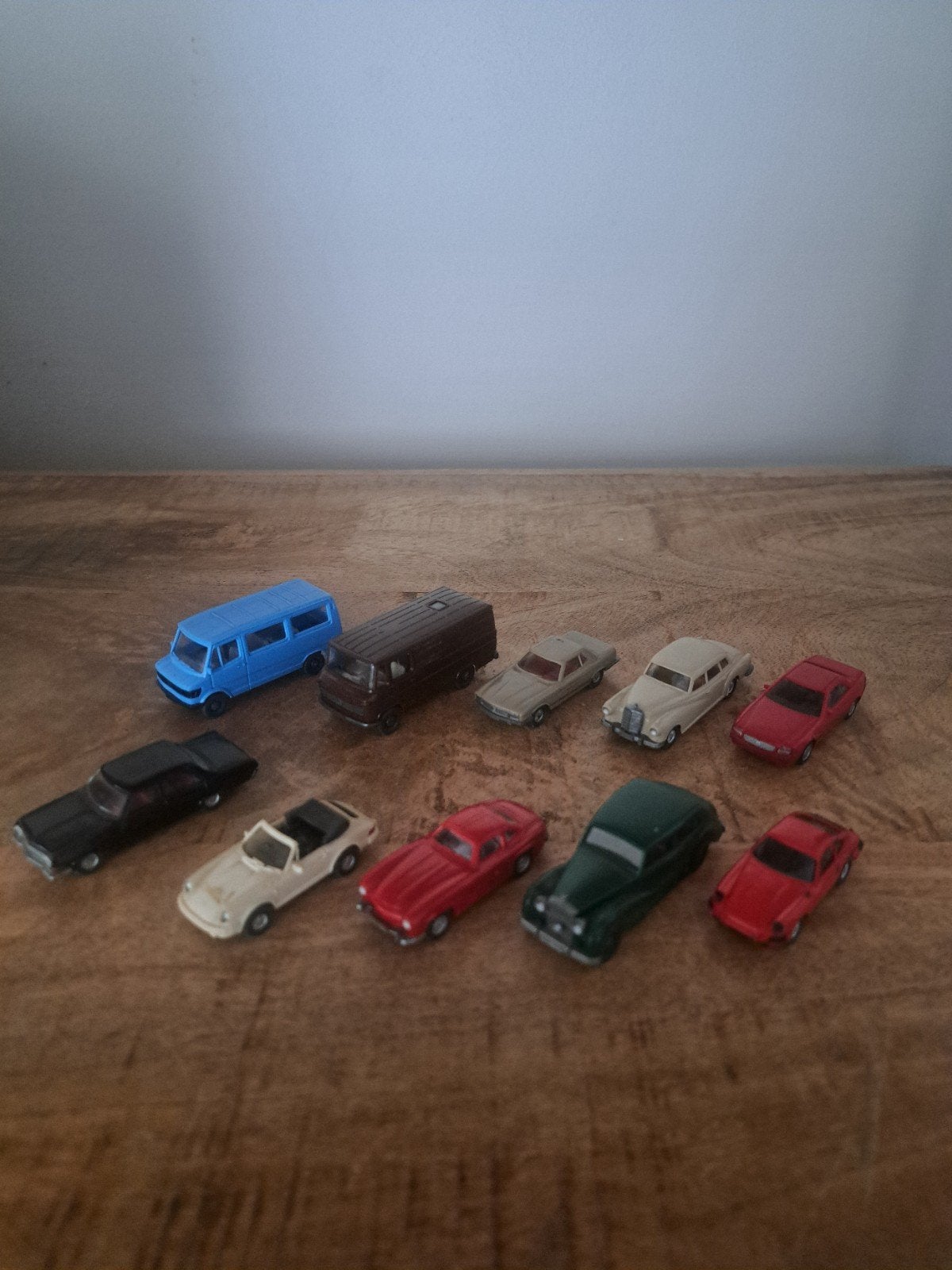 10 x wiking modelauto's, Gebruikt, Wiking, Auto, West germany