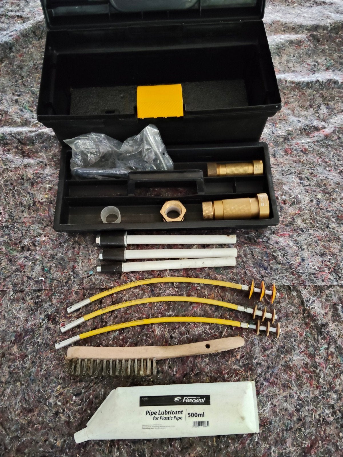 IPCO Bostop-set voor hot tap boringen 1, 3/4 & 1/2 inch, Gebruikt, Verzenden, ., Ipco bostop