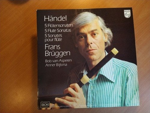 Elpee Händel — Frans Brüggen, Ophalen of Verzenden