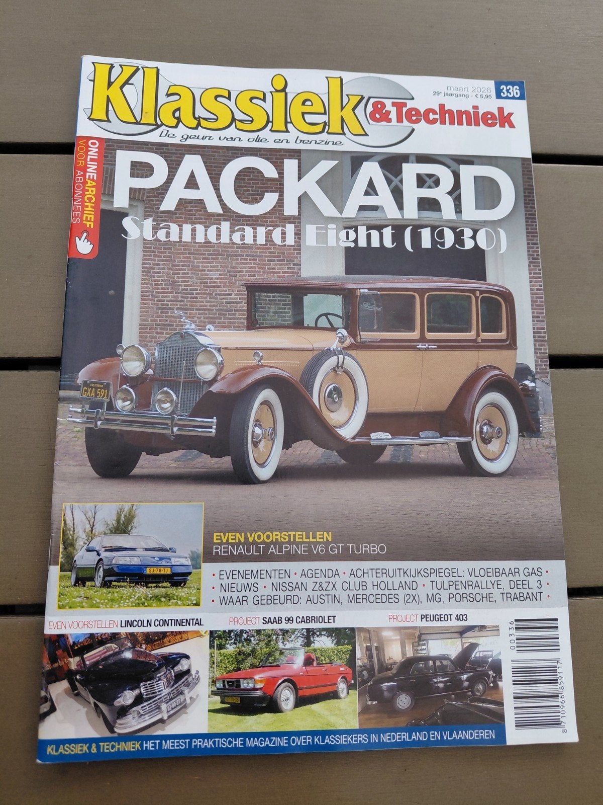 Klassiek & Techniek: Packard Standard Eight (1930), Boeken, Diverse auteurs, Ophalen of Verzenden, Zo goed als nieuw, Overige merken