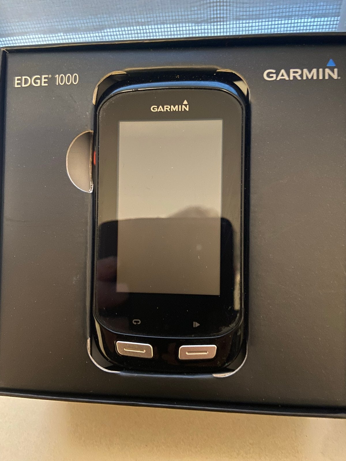Giant racefiets met Garmin Edge 1000 Fietscomputer GPS, Ophalen of Verzenden, Draadloos, Zo goed als nieuw