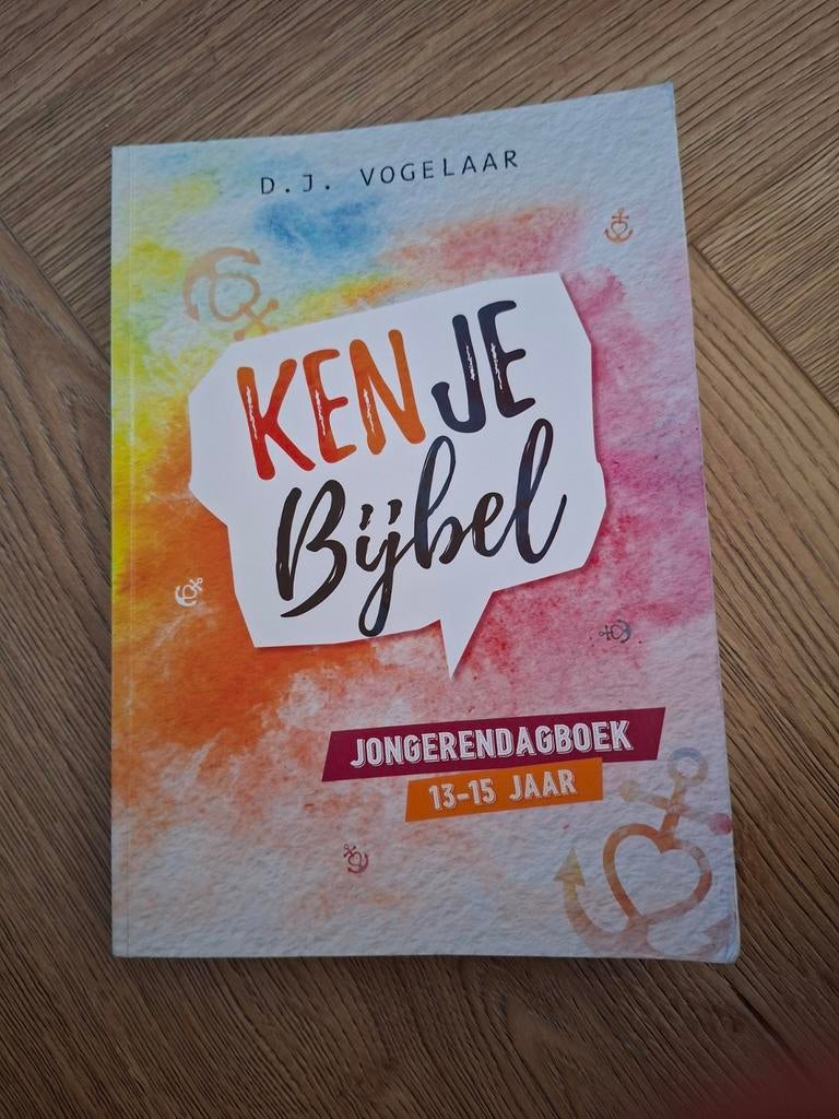 D. Vogelaar - Ken je Bijbel (dagboek jongeren), Boeken, Godsdienst en Theologie, Ophalen of Verzenden, Zo goed als nieuw, D. Vogelaar