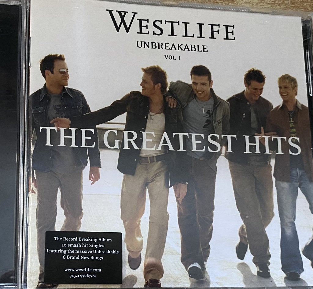 CD Westlife - The greatest hits, Gebruikt, Pop, Ophalen of Verzenden, Inclusief doosje