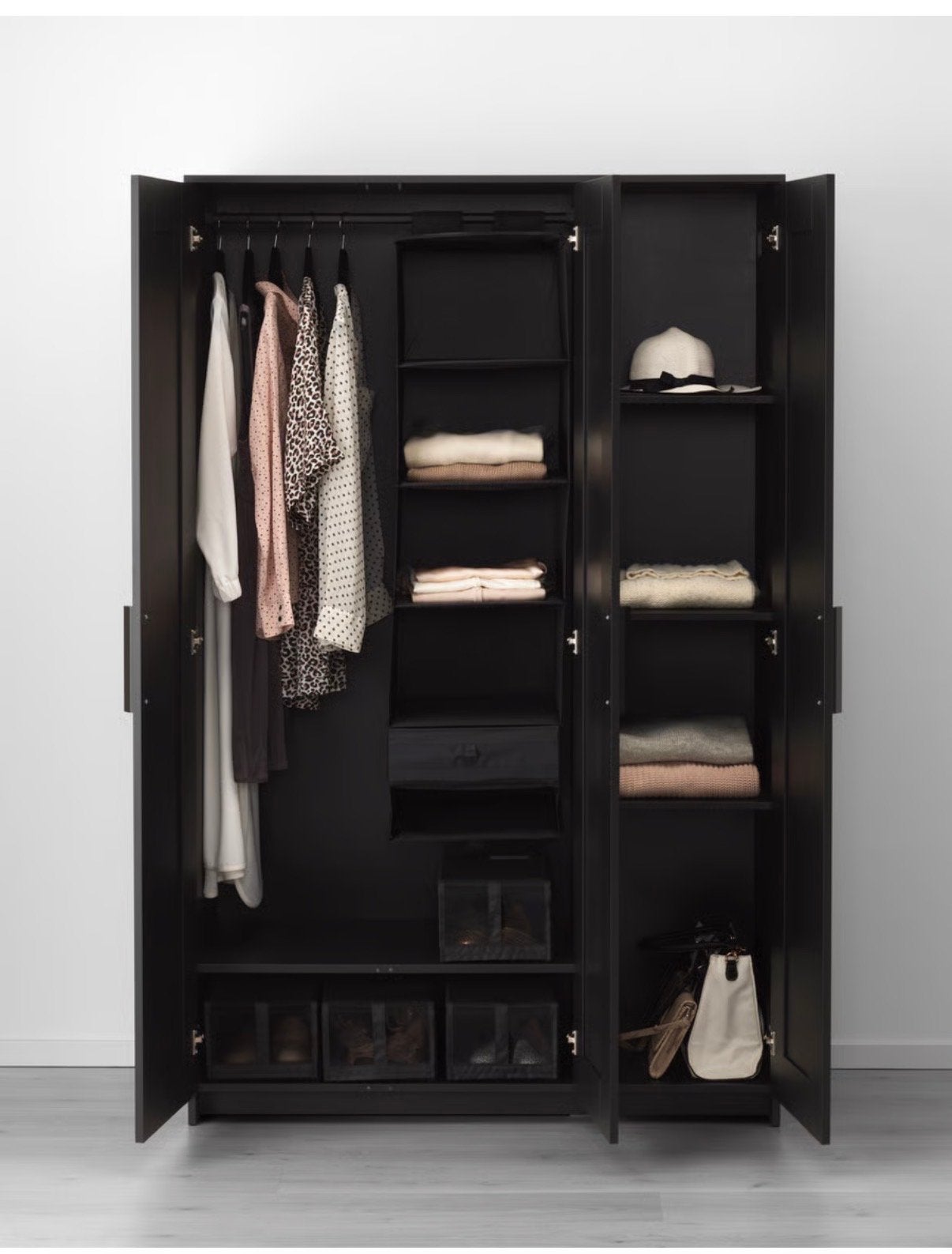 Ikea brimnes kast, Overige materialen, Gebruikt, 100 tot 150 cm, 200 cm of meer