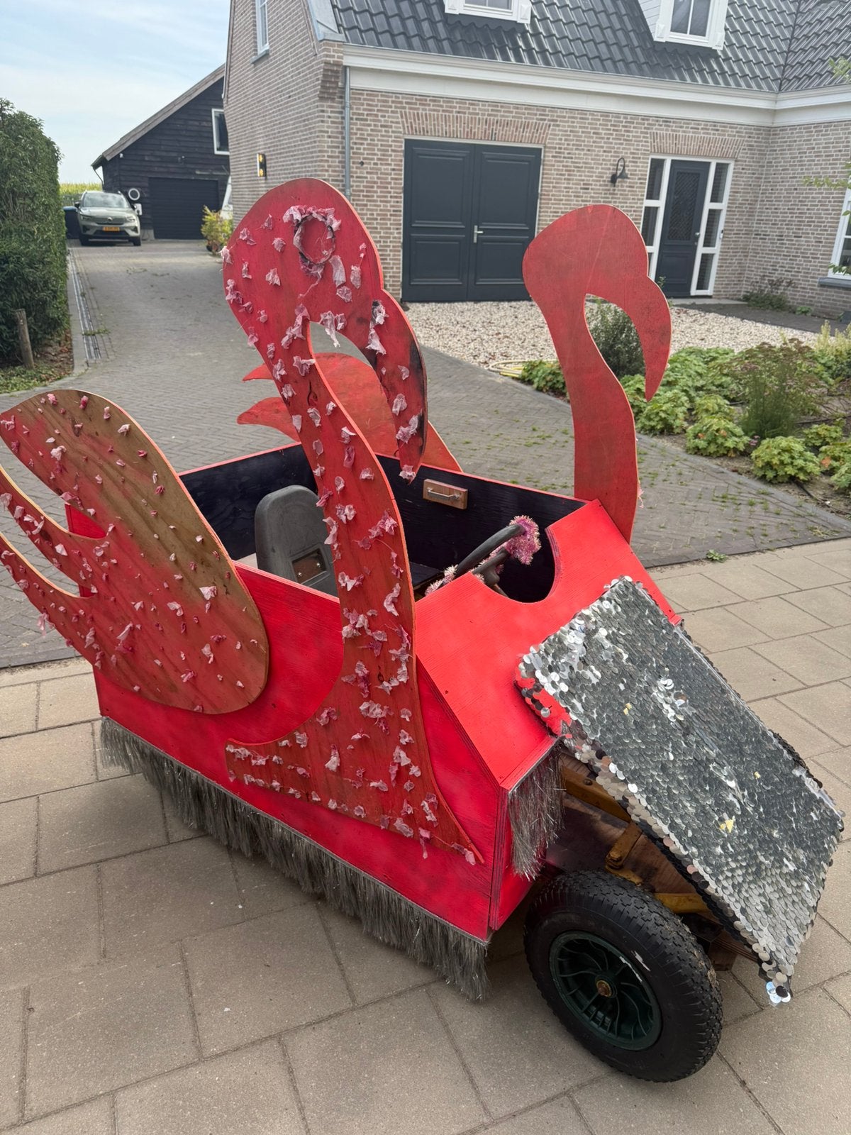 Zeepkist flamingo, Ophalen, Zo goed als nieuw, Overige merken