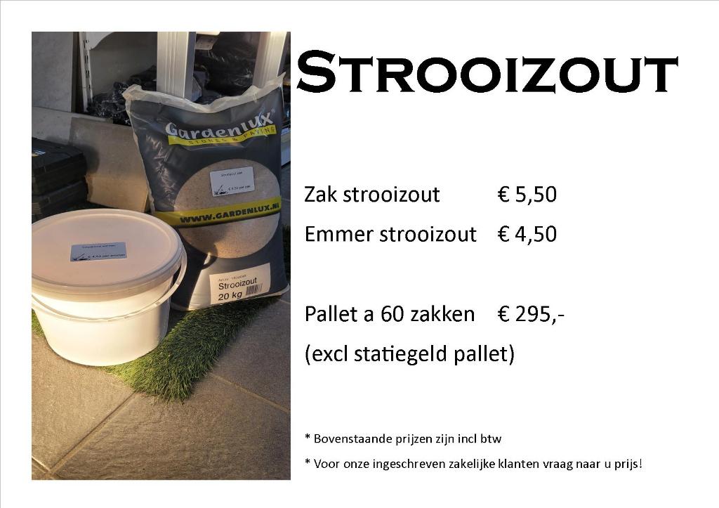 Strooizout, Tuin en Terras, Zand, Nieuw, Overige typen, Ophalen