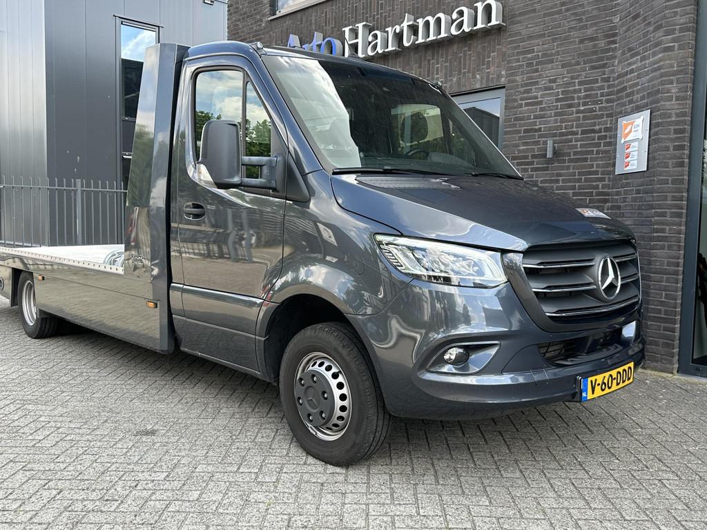 Mercedes-Benz Sprinter 519 1.9 CDI L3 RWD AUT Tijhof Oprijwa, Auto's, Bestelauto's, Automaat, Gebruikt, Diesel, Zilver of Grijs