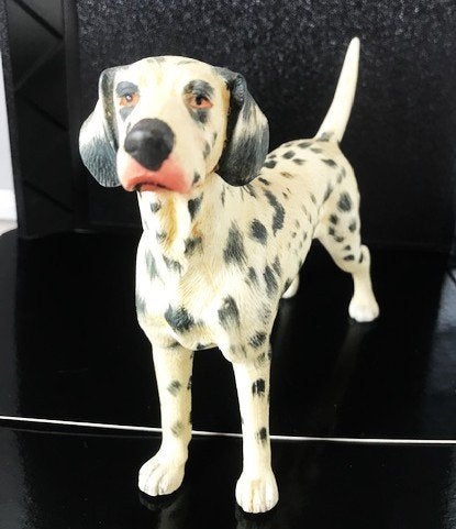 Vintage Dalmatiër hond Azië Andrea Sadek😍🐶🤗👌, Antiek en Kunst, Gemerkt, Minder dan 20 cm, Ophalen of Verzenden, Zoogdier