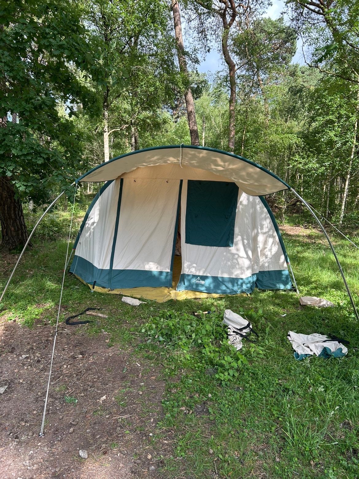grote obelink tent, Ophalen, Gebruikt, Tot en met 3