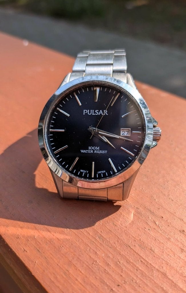pulsar, Staal, Met bandje, Polshorloge, Onbekend
