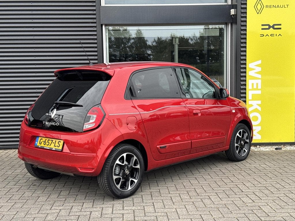 Renault Twingo 1.0 SCe Intens Climate Control, Cruise Contro, Keurmerk '100% Onderhouden', Gebruikt, 4 stoelen, Leder en Stof