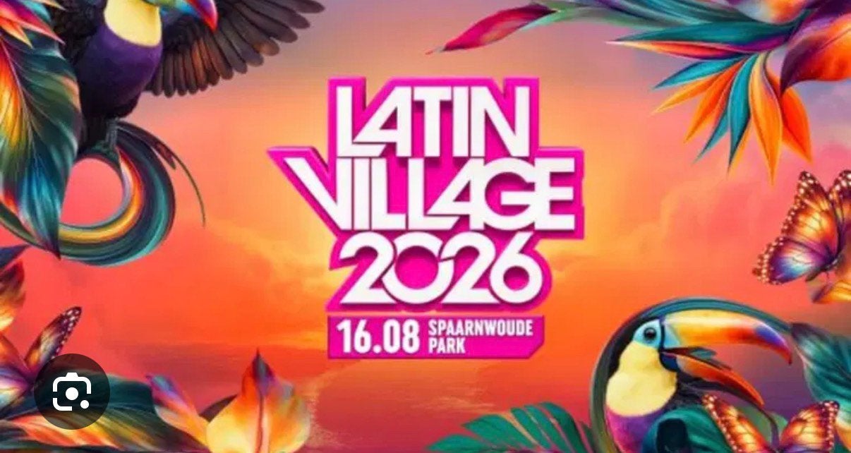 Ticket Latinvillage €15, Verzamelen, Ophalen of Verzenden