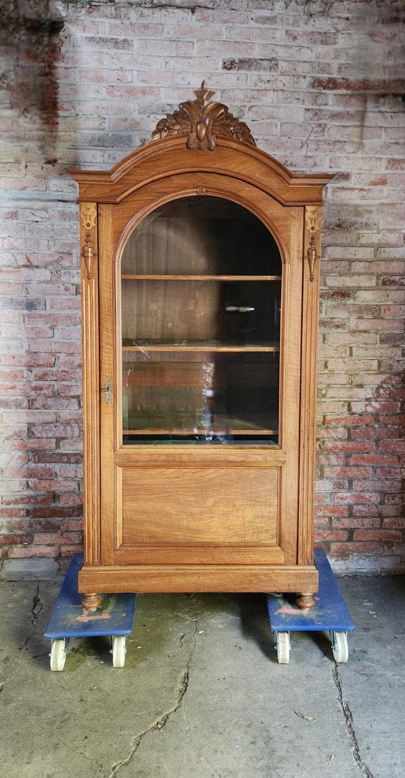 Antieke servieskast, Huis en Inrichting, Ophalen, Gebruikt, 25 tot 50 cm, 150 tot 200 cm
