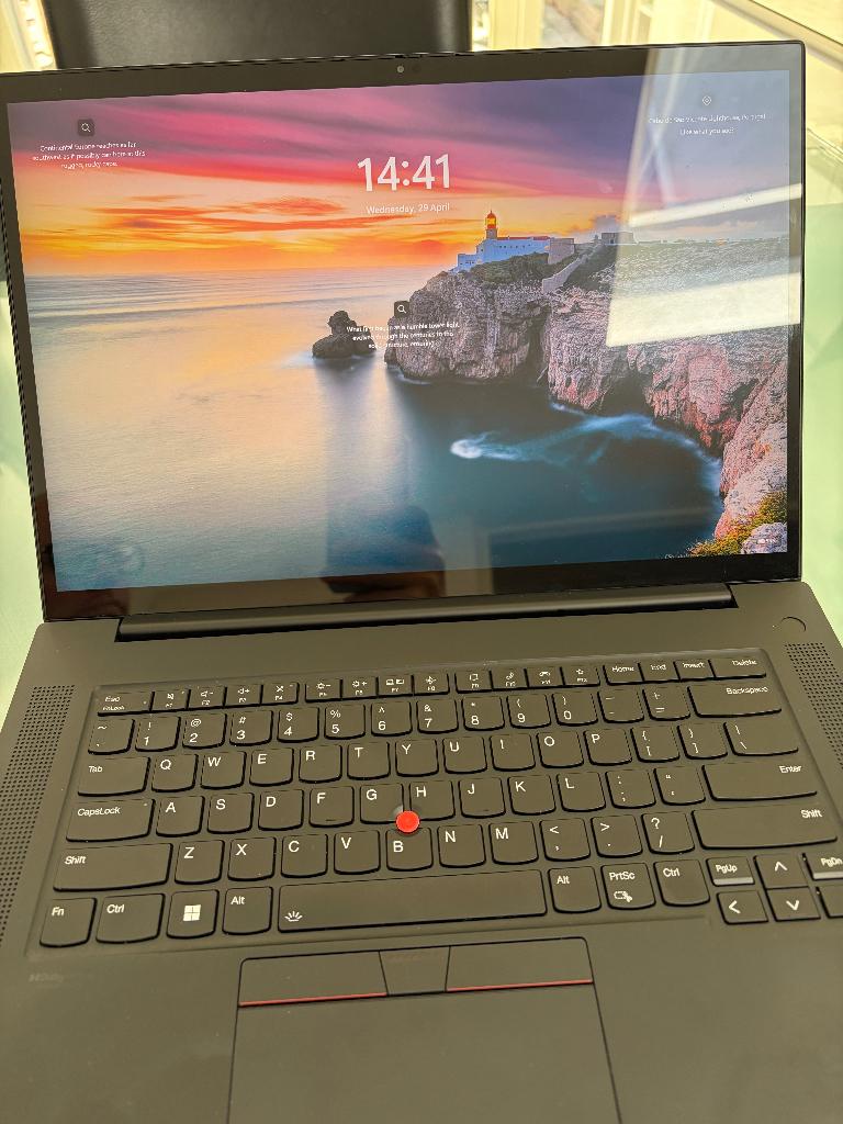 Lenovo Thinkpad P1 Gen 4; 4K touch, 32gb, I7, Nvidia T1200, Computers en Software, Windows Laptops, Lenovo Thinkpad, Gebruikt