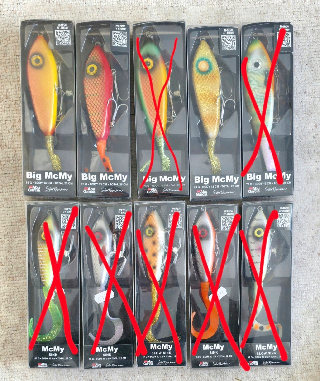 Abu Garcia Svartzonker Big Mcmy/Mcmy, Watersport en Boten, Hengelsport | Roofvissen, Ophalen of Verzenden, Nieuw, Overige typen