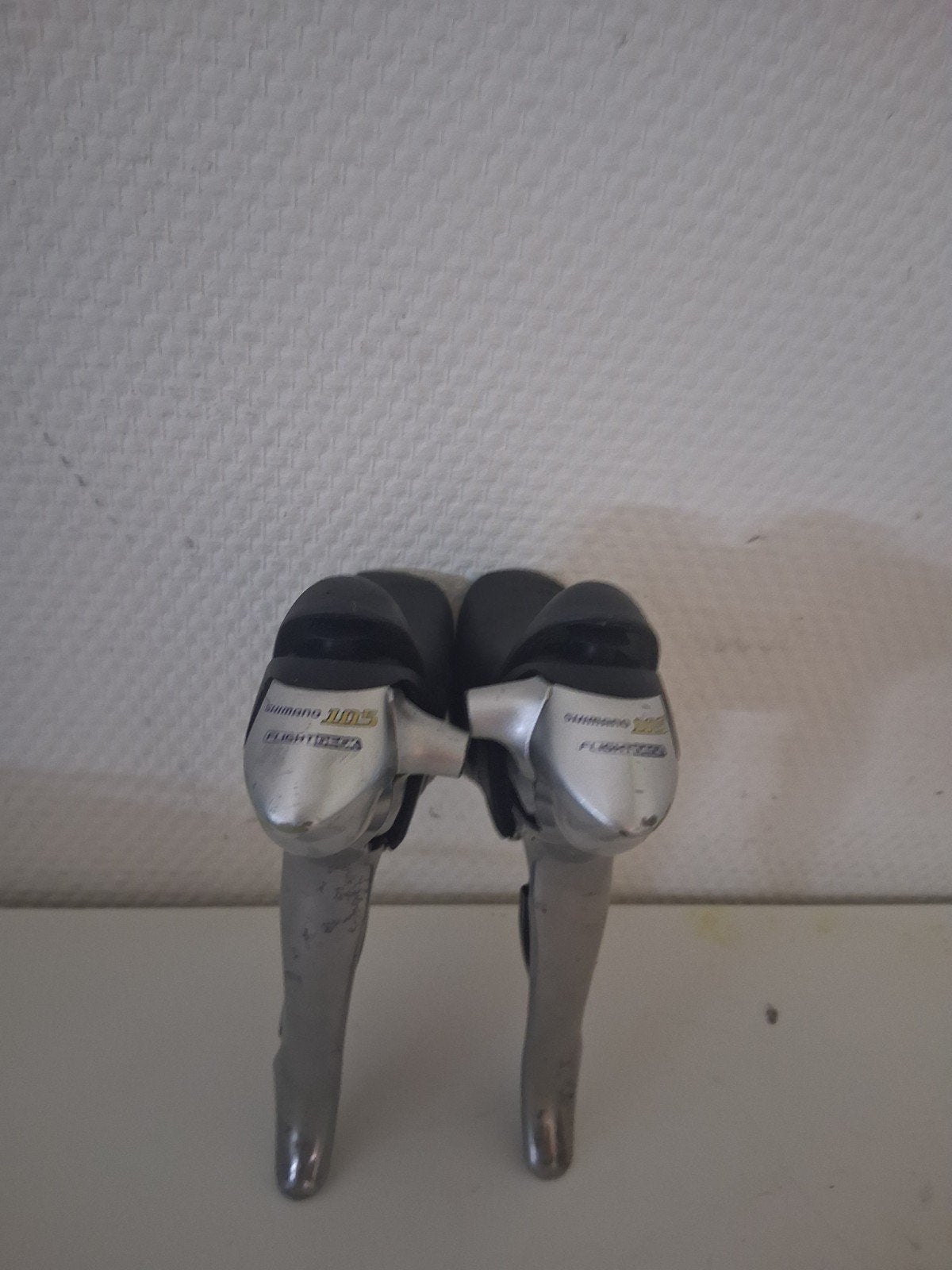 Setje Shimano 105 2x9 STI Shifters, Shimano 105, Ophalen of Verzenden, Zo goed als nieuw, Derailleur of Ketting
