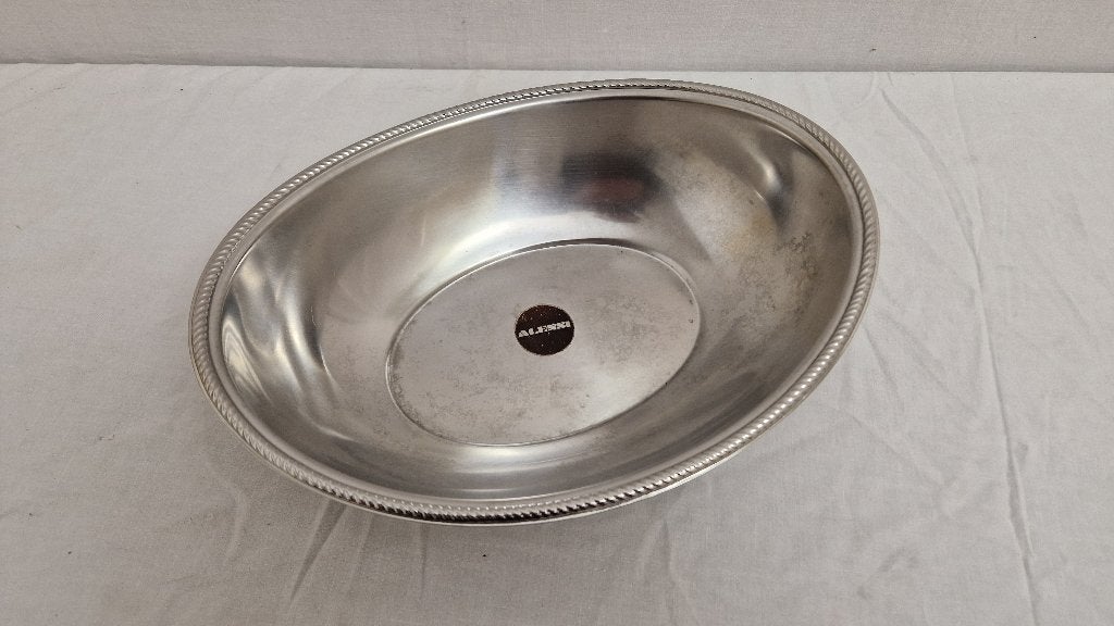 Nieuwe Alessi Alfra RVS design schaal italiaans vintage, Ophalen of Verzenden
