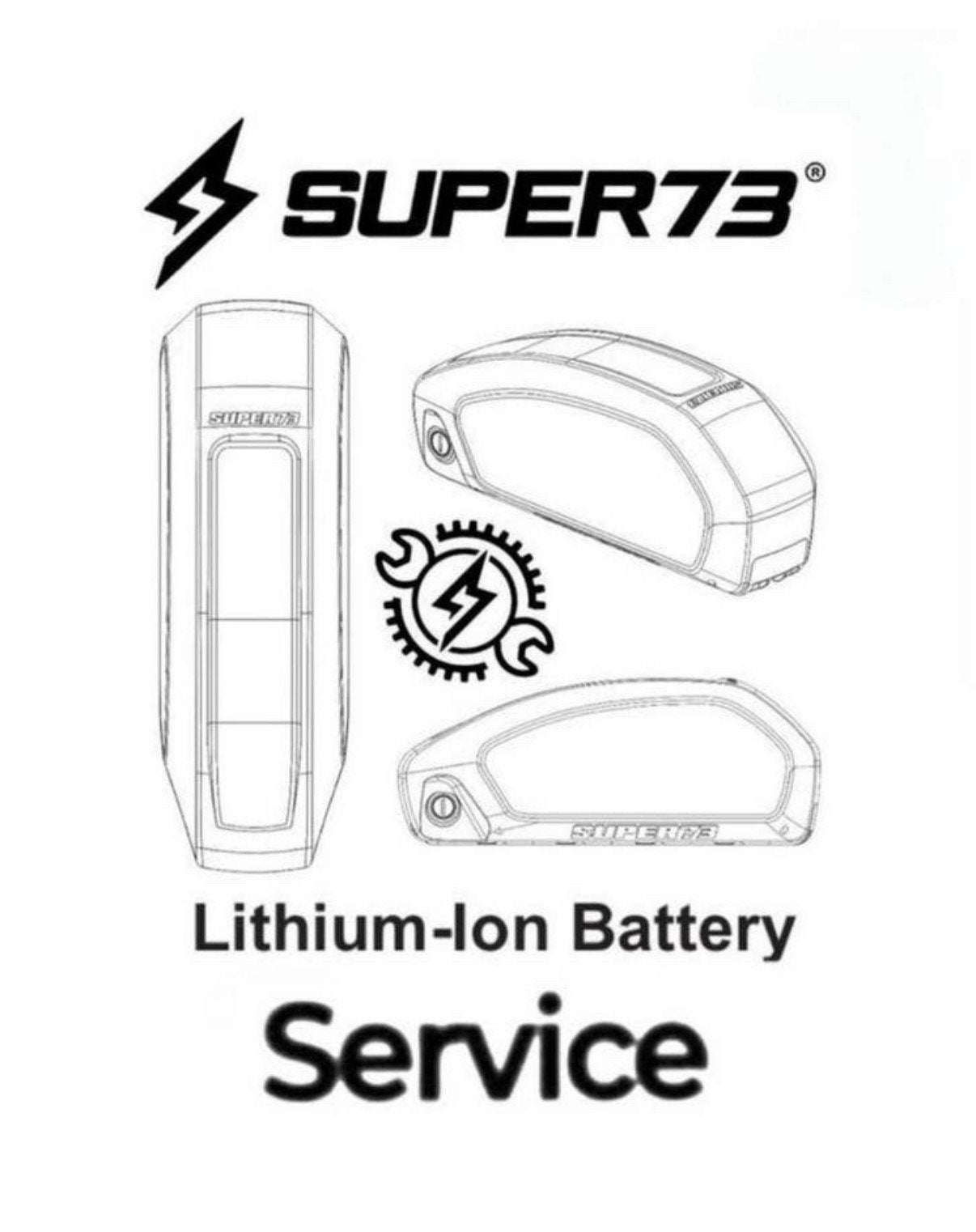 SUPER73 BATTERY repair / accu reparatie, Ophalen