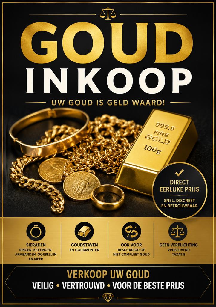 Goud Inkoop: Uw Goud is Geld Waard!, Ophalen, Goud