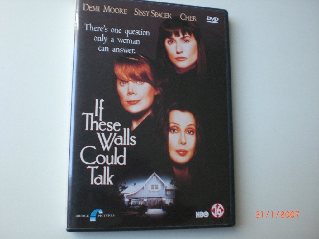 dvd If These Walls Could Talk Cher Sissy Spacek Demi Moore, Engels, Alle leeftijden, Nederlands, Ophalen of Verzenden