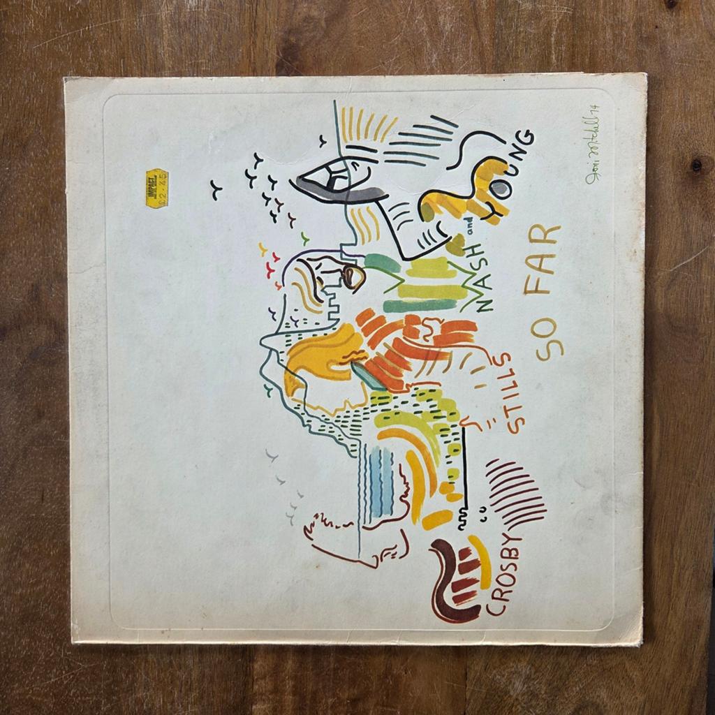 Crosby, Stills, Nash & Young - So Far LP (1974), Ophalen, 1970 - 1979, Gebruikt, 12 inch