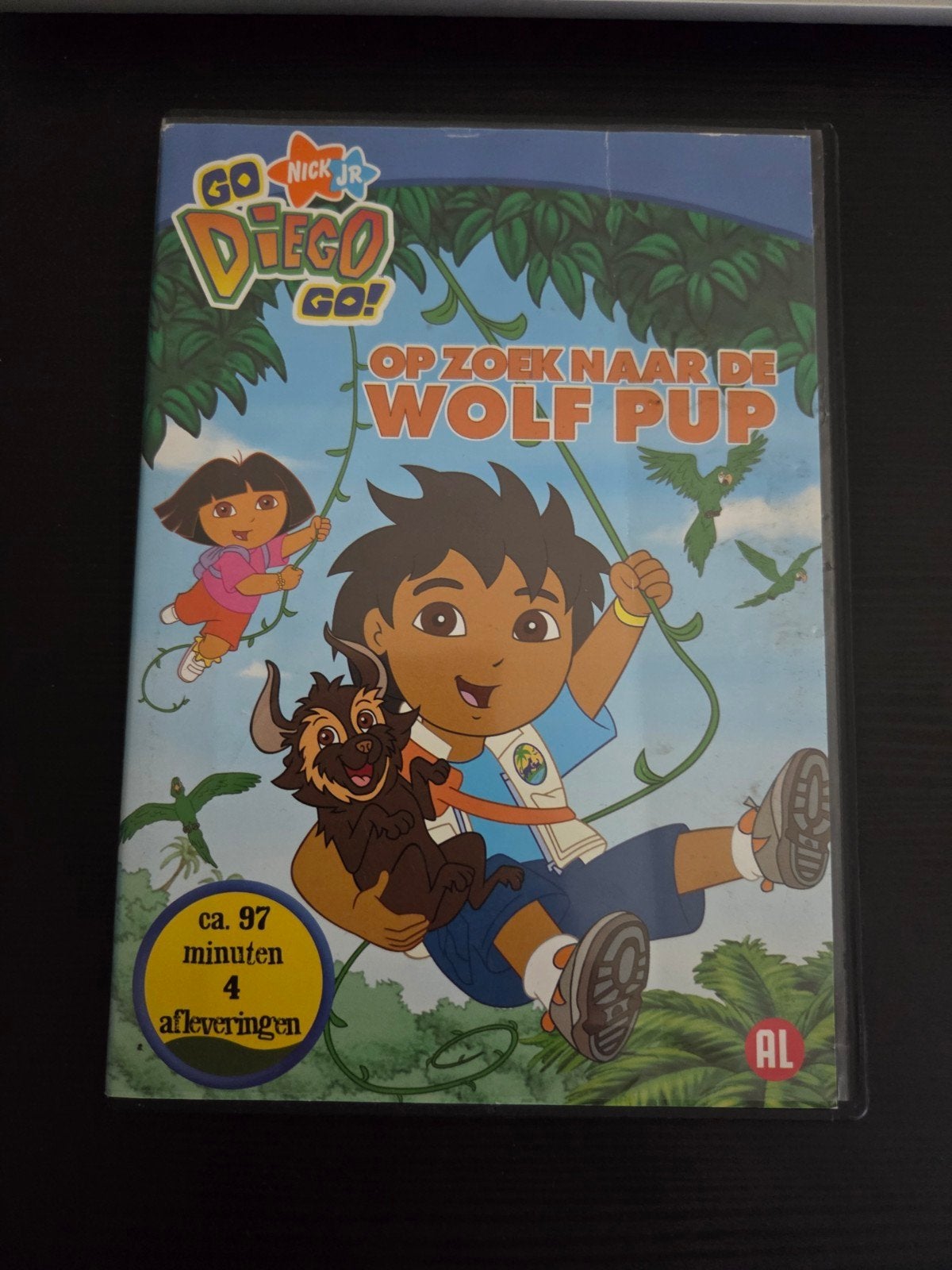 Go Diego Go! Op Zoek Naar De Wolf Pup VHS, Ophalen, Gebruikt, Animatie, Alle leeftijden