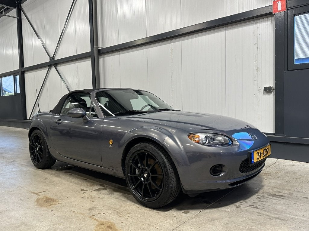 Mazda MX-5 2.0 Touring 2009 Grijs, Auto's, 13 km/l, Achterwielaandrijving, 4 cilinders, Cabriolet