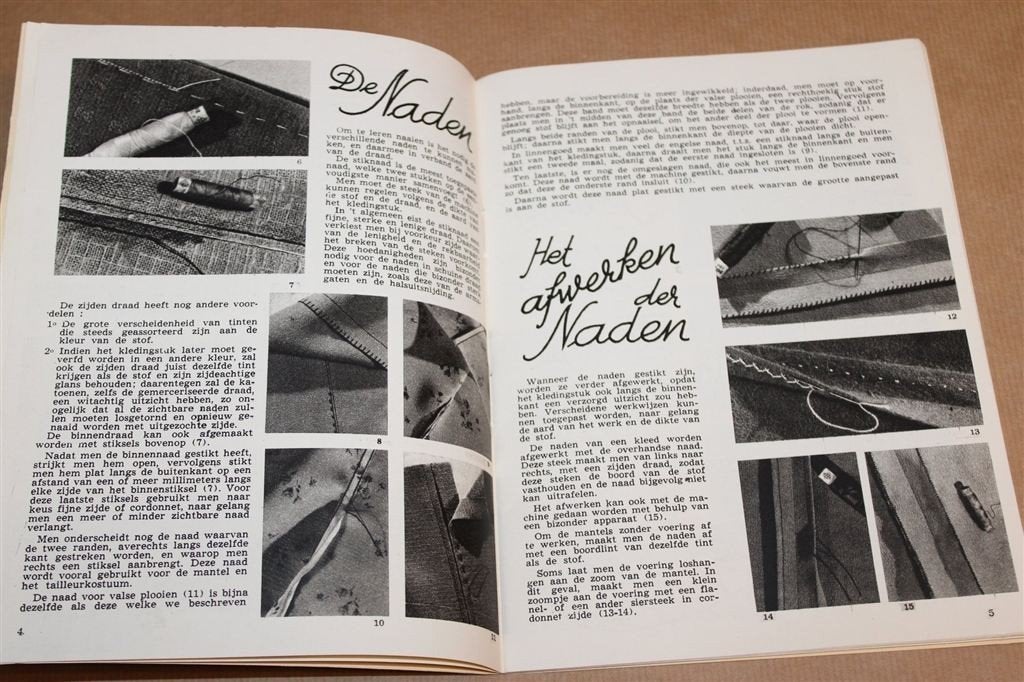 ABC van de Naaikunst — Vintage Naaigids met 100 Fotos, Boeken, Ophalen of Verzenden, Gelezen, Overige merken
