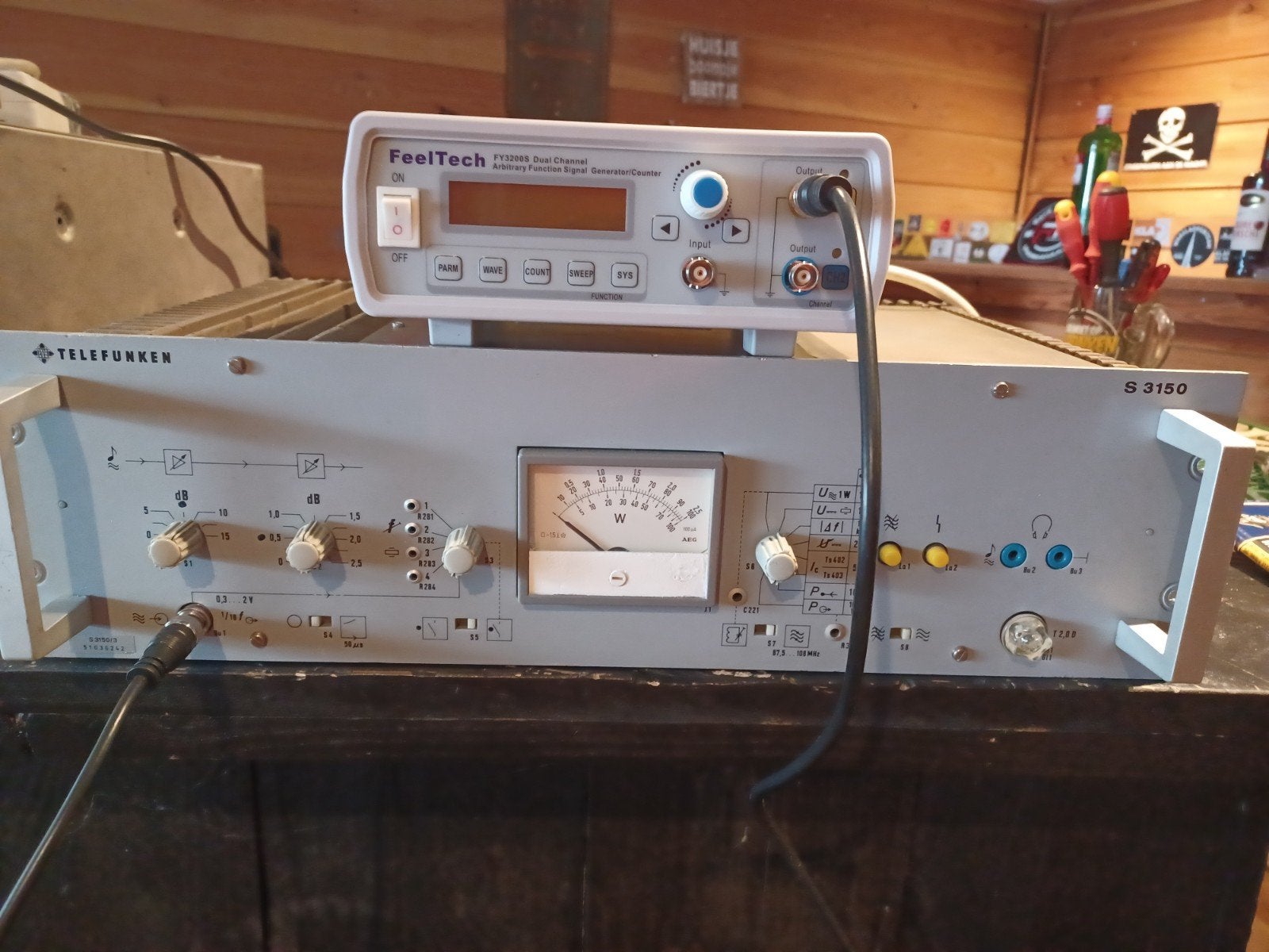 telefunken 50 wat met dds, Telecommunicatie, Zenders en Ontvangers, Ophalen of Verzenden, Zo goed als nieuw, Zender en Ontvanger